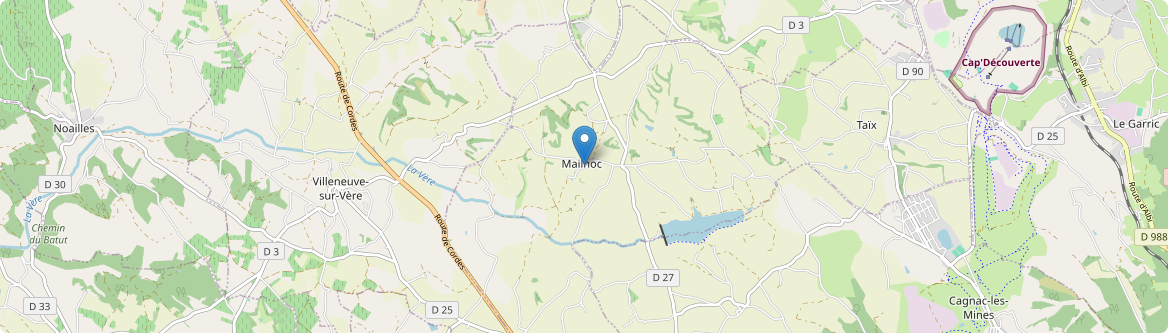 Mailhoc - Carte