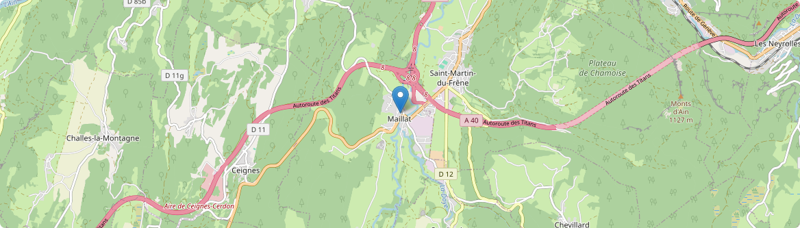 Maillat - Carte