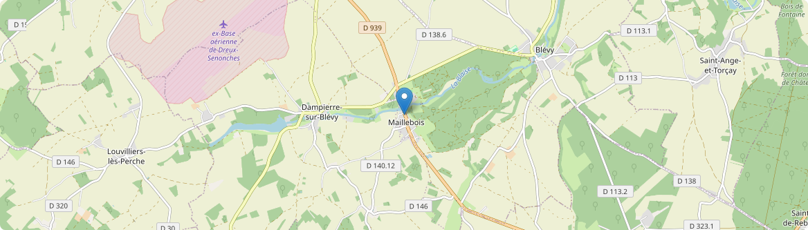 Maillebois - Carte