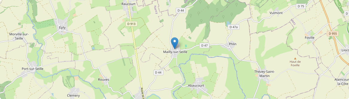 Mailly-sur-Seille - Carte