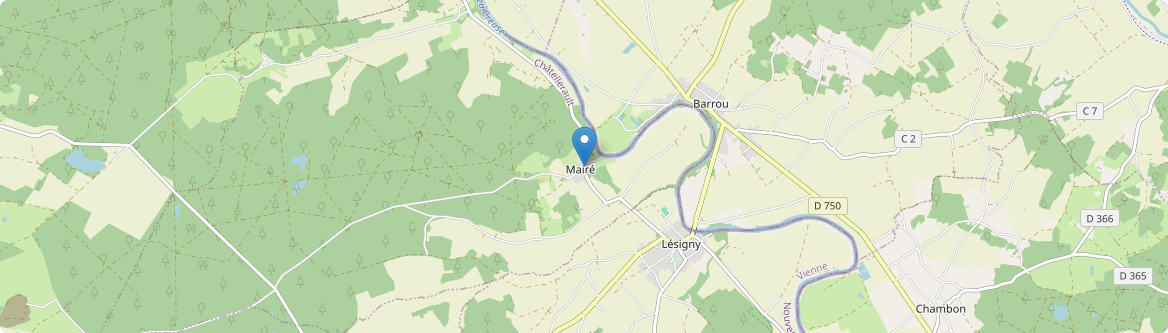 Mairé - Carte