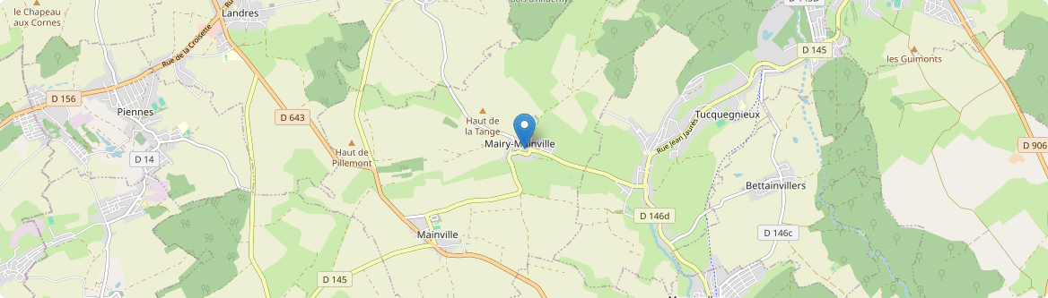 Mairy-Mainville - Carte