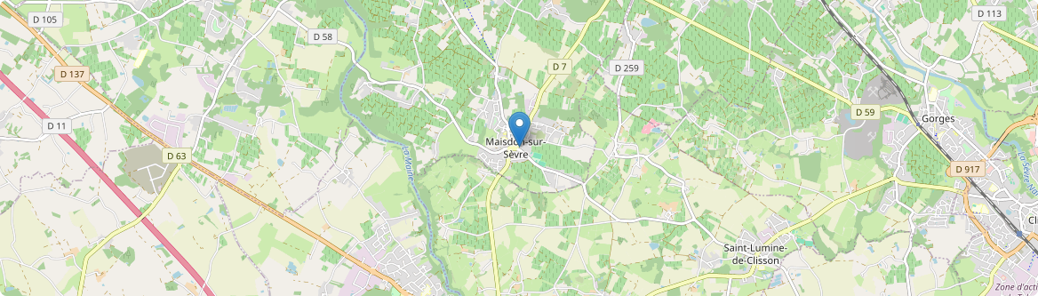 Maisdon-sur-Sèvre - Carte