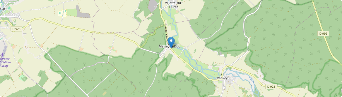 Maisey-le-Duc - Carte