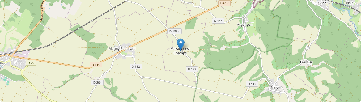 Maison-des-Champs - Carte