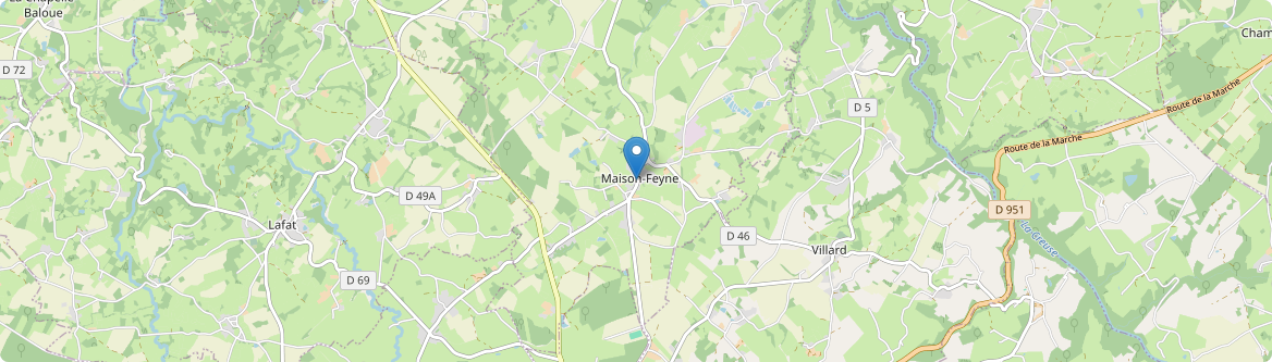 Maison-Feyne - Carte
