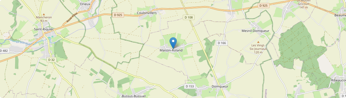 Maison-Roland - Carte