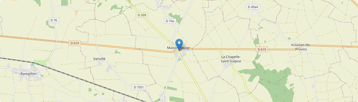 Maison-Rouge - Carte