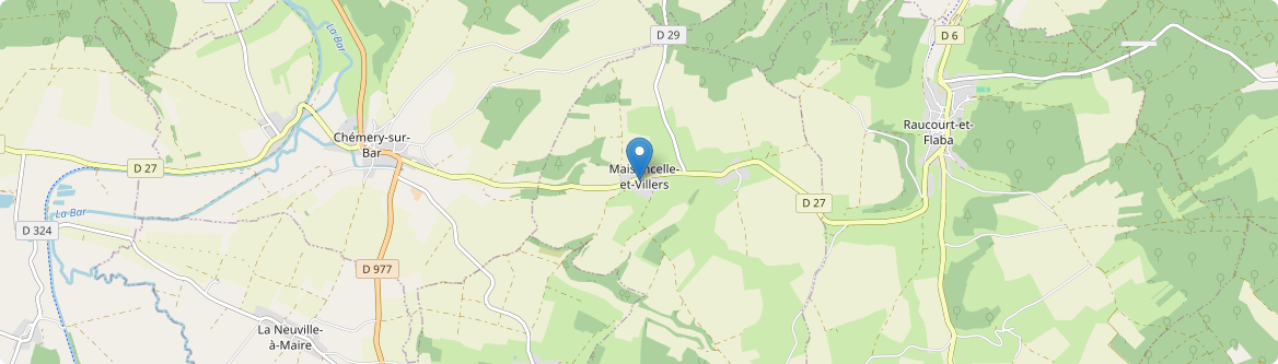 Maisoncelle-et-Villers - Carte