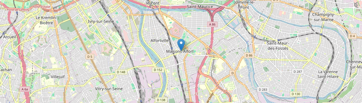 Maisons-Alfort - Carte