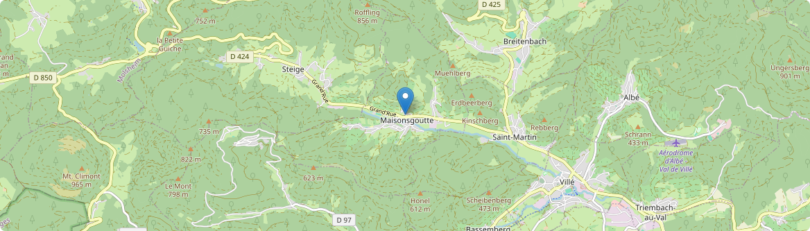 Maisonsgoutte - Carte