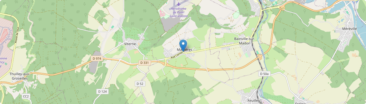Maizières - Carte