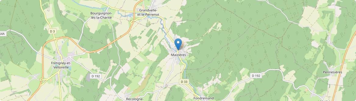 Maizières - Carte