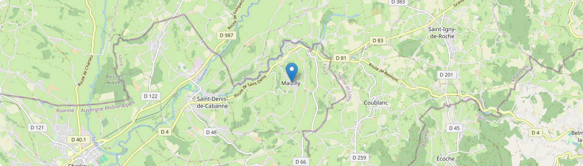 Maizilly - Carte