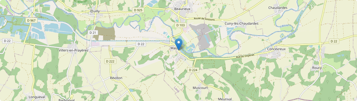 Maizy - Carte