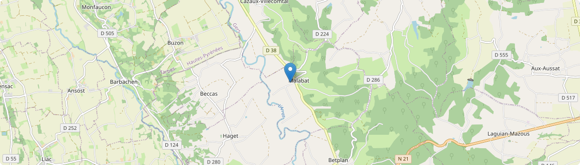 Malabat - Carte