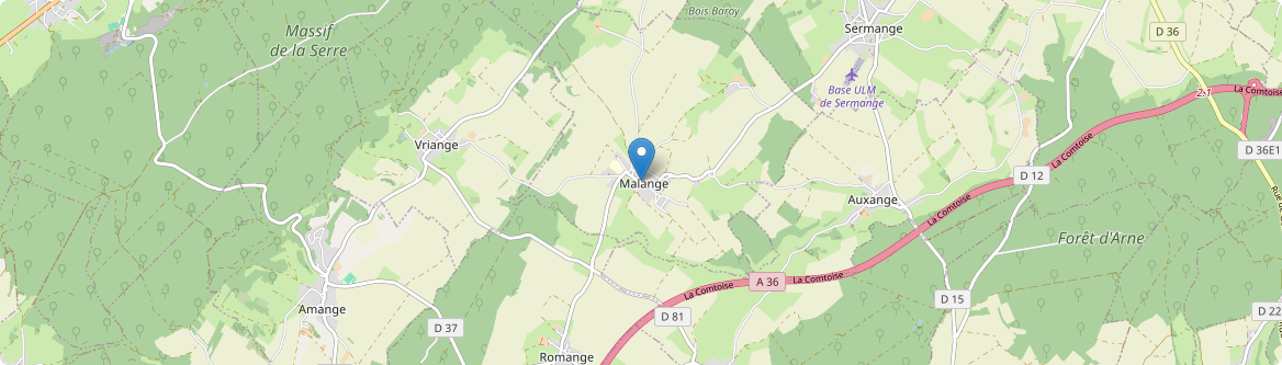 Malange - Carte