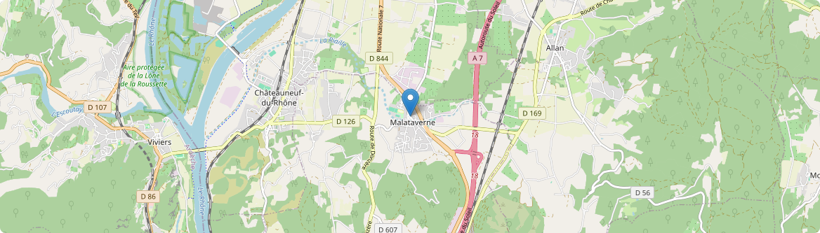 Malataverne - Carte