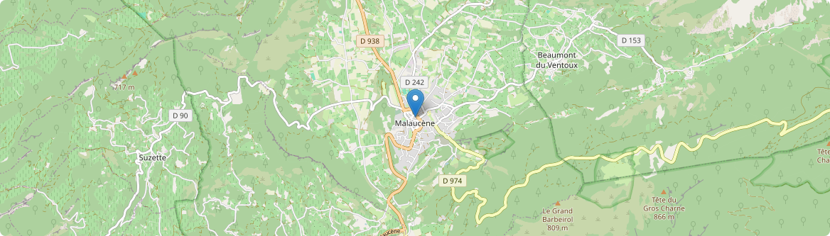 Malaucène - Carte