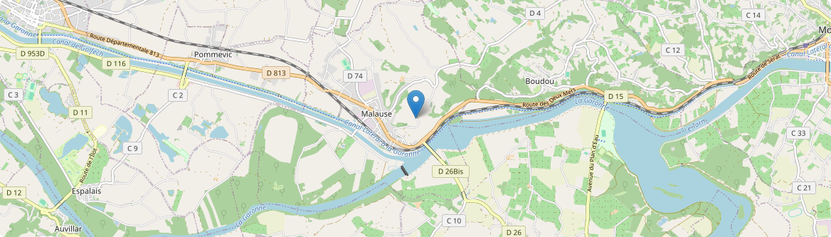 Malause - Carte