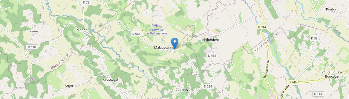 Malaussanne - Carte