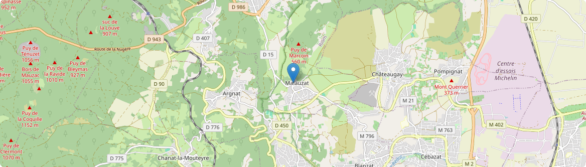 Malauzat - Carte