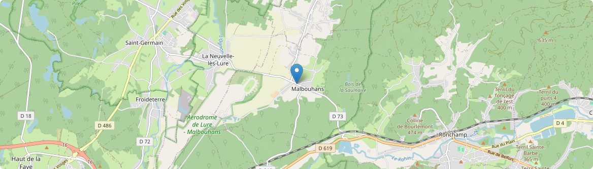 Malbouhans - Carte