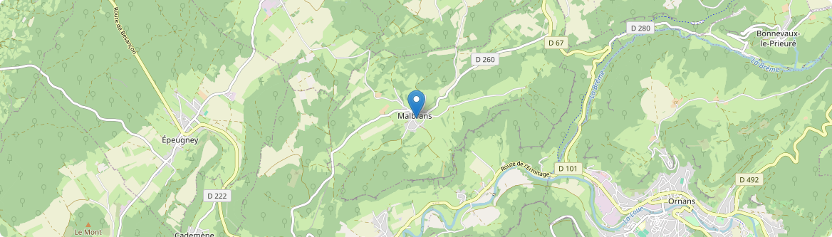 Malbrans - Carte