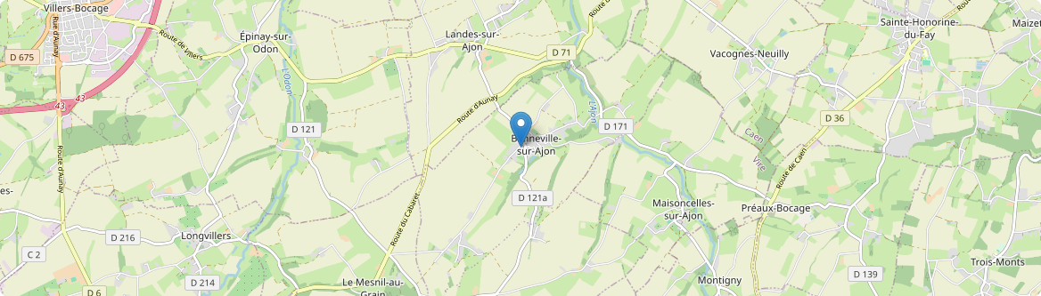 Malherbe-sur-Ajon - Carte