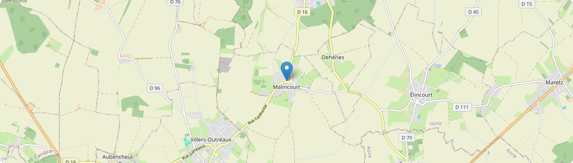 Malincourt - Carte