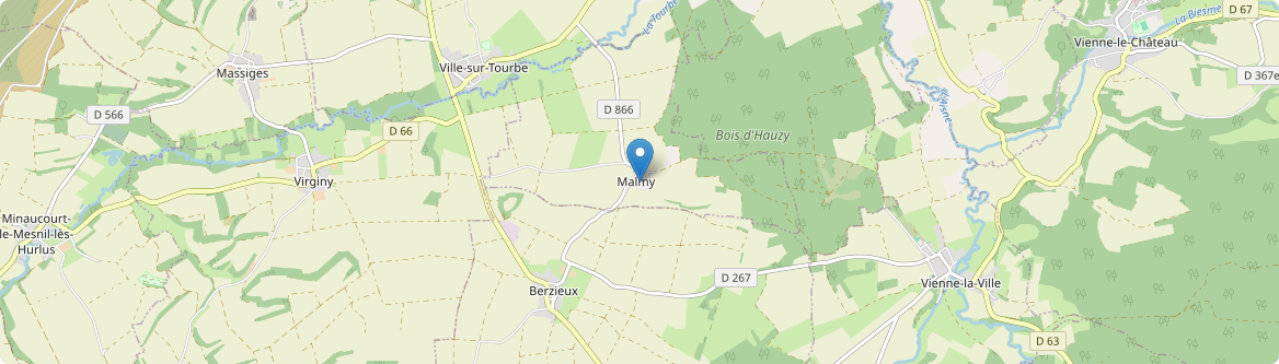 Malmy - Carte
