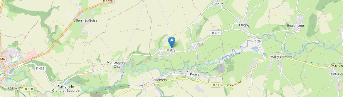 Malzy - Carte