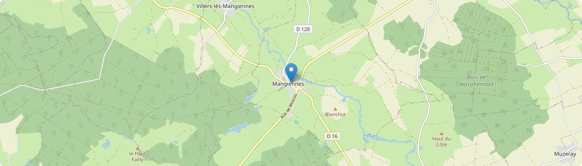 Mangiennes - Carte