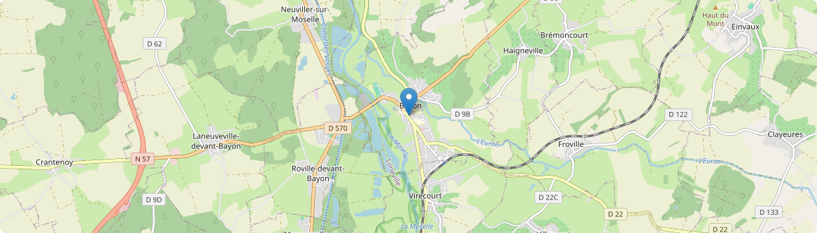 Mangonville - Carte