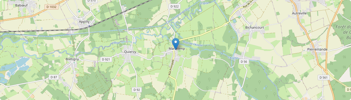 Manicamp - Carte