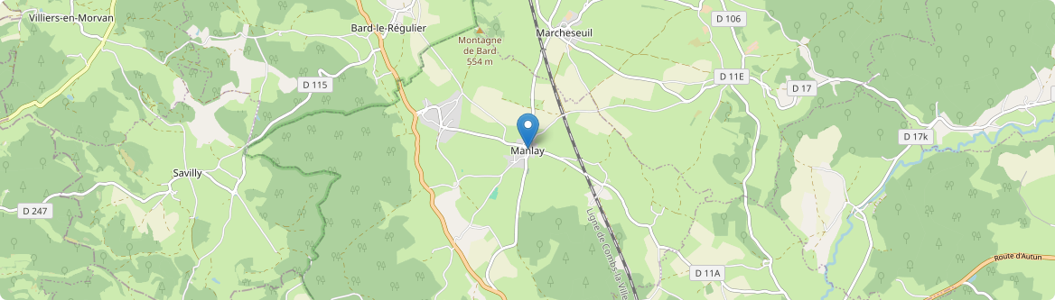 Manlay - Carte