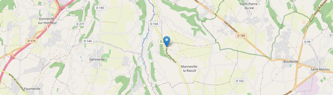 Manneville-la-Raoult - Carte
