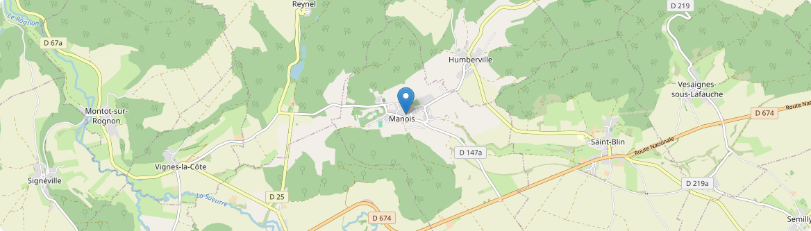 Manois - Carte
