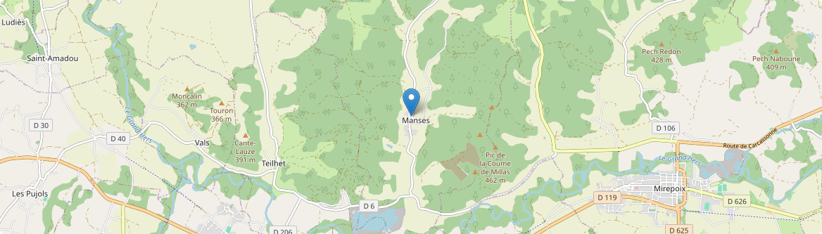 Manses - Carte