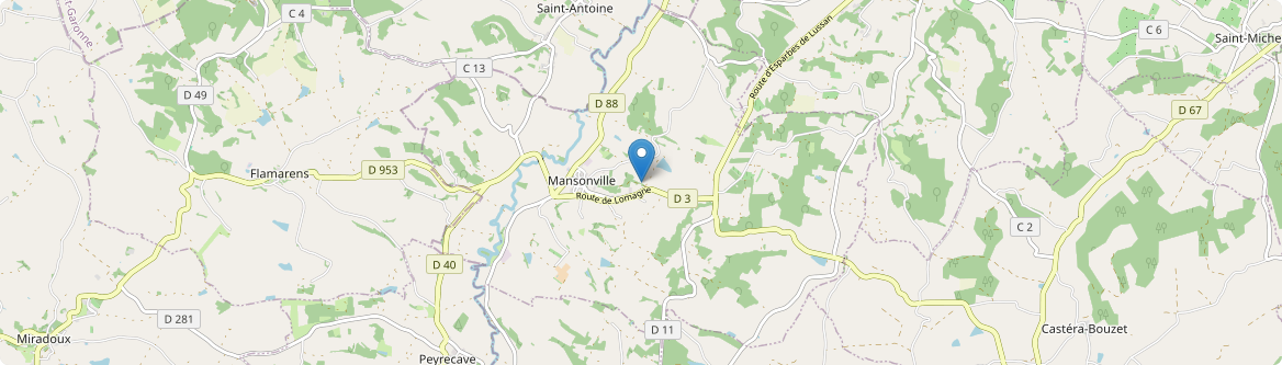 Mansonville - Carte