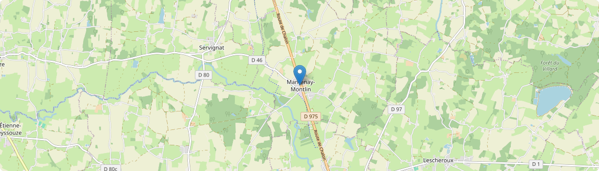 Mantenay-Montlin - Carte