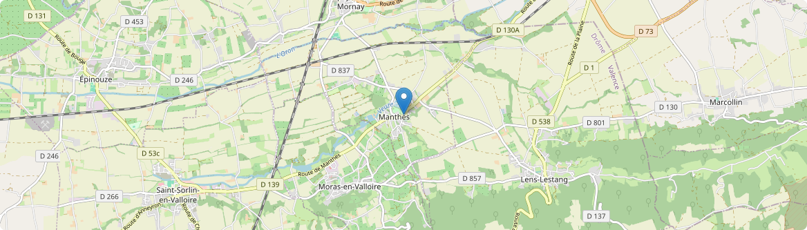 Manthes - Carte