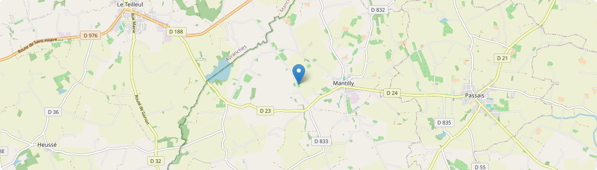 Mantilly - Carte