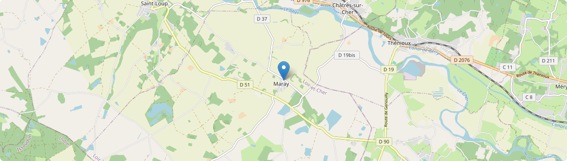 Maray - Carte