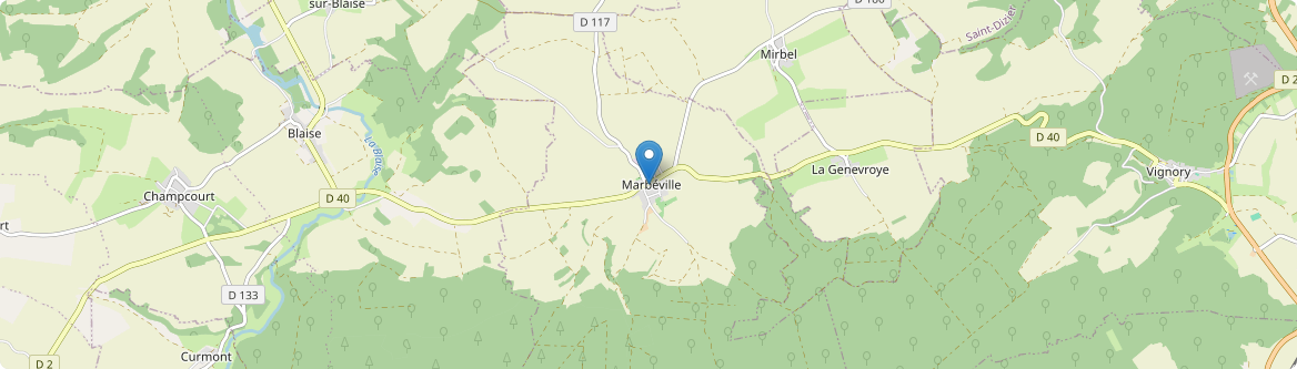 Marbéville - Carte