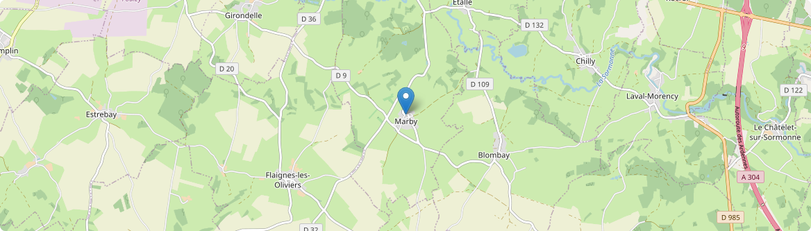 Marby - Carte