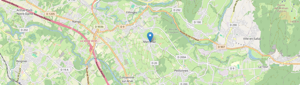 Marcellaz - Carte