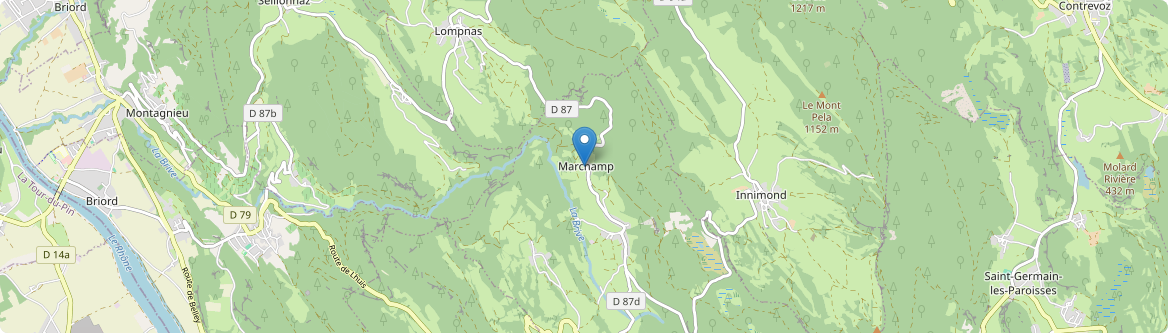 Marchamp - Carte
