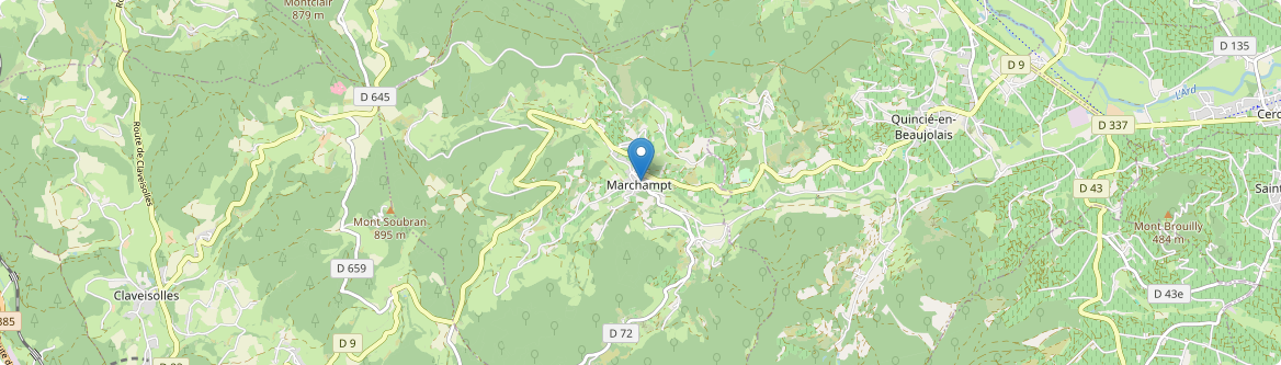 Marchampt - Carte