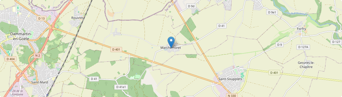 Marchémoret - Carte